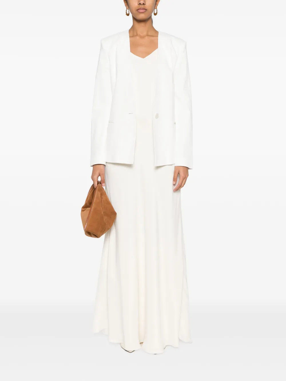 Manzil Single-Breasted Blazer