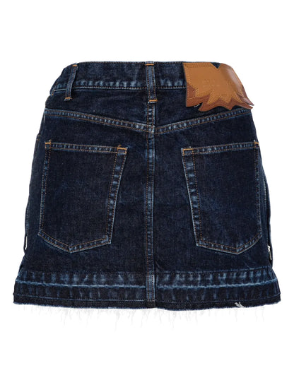 Denim Mini Skirt