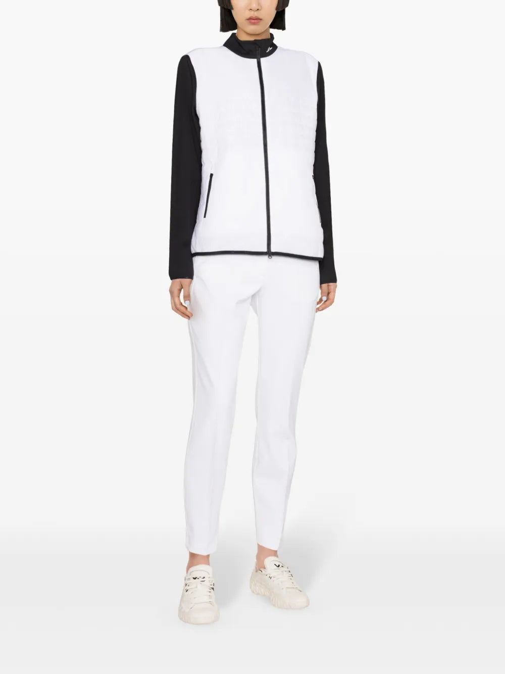 Martina Colour-Block Quilted Jacket