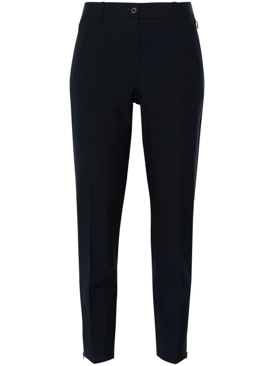 Pia Mid-Rise Cropped Trousers