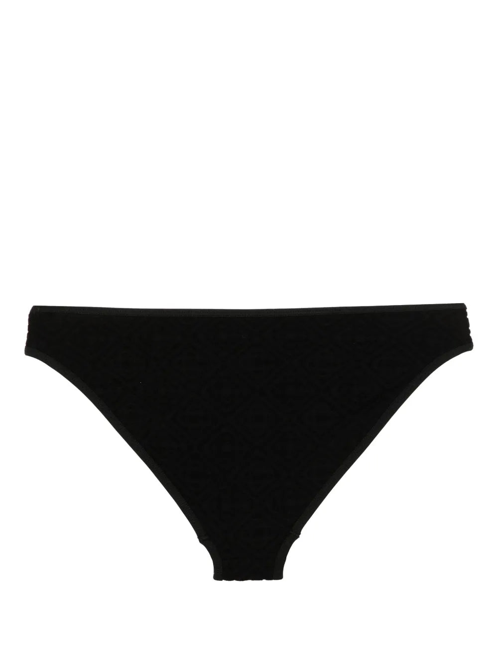 Logo-Embossed Textured Bikini Brief