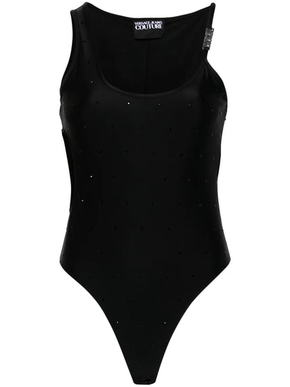 Crystal-Embellished Halterneck Body