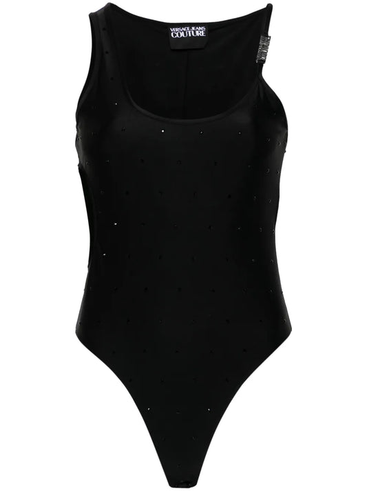 Crystal-Embellished Halterneck Body