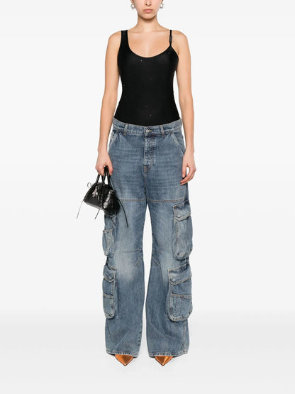 Crystal-Embellished Halterneck Body