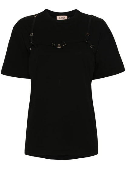 Strap-Detail T-Shirt