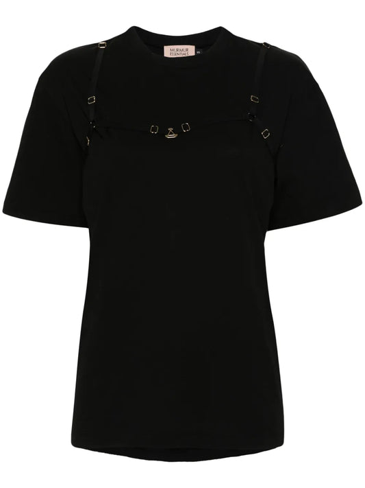Strap-Detail T-Shirt