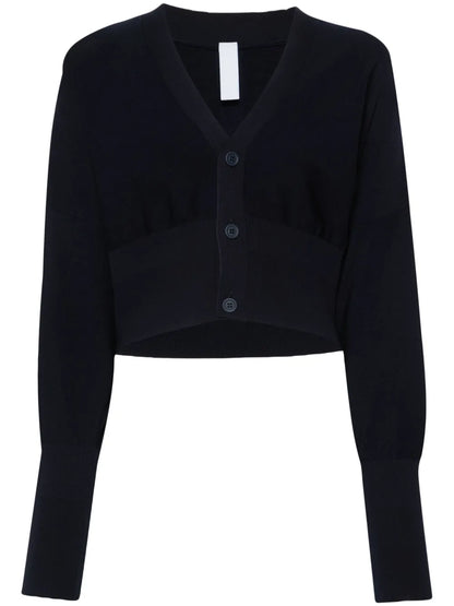 Knitted Cropped Cardigan