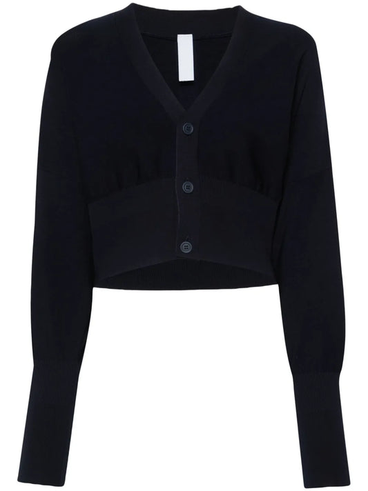 Knitted Cropped Cardigan