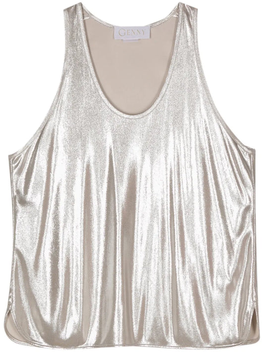 Metallic Tank Top
