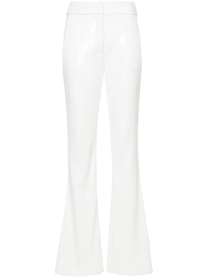 Sequinned Flared Trousers