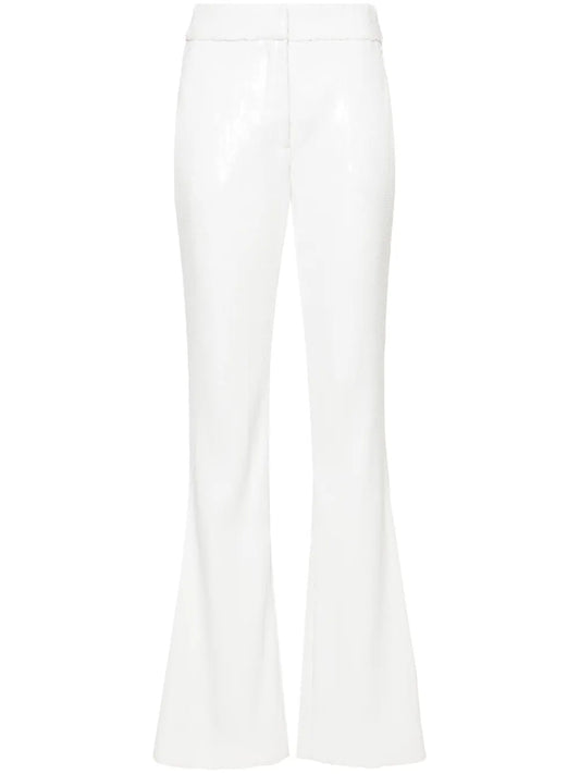 Sequinned Flared Trousers
