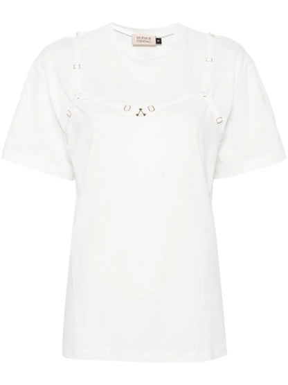 Strap-Detail T-Shirt