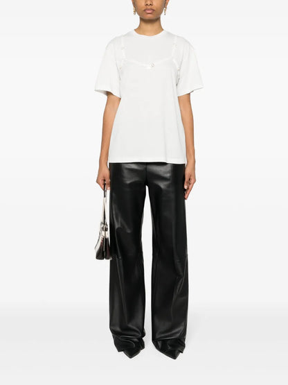 Strap-Detail T-Shirt