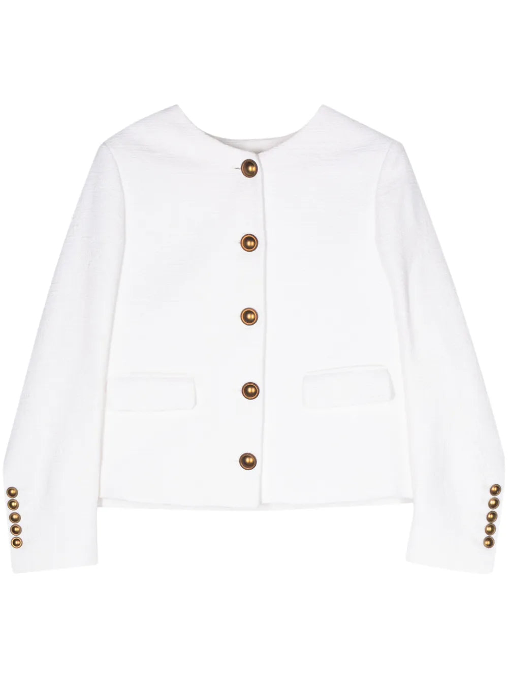 Cropped Cotton Jacket