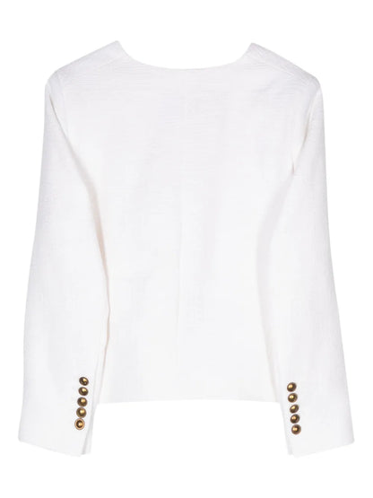 Cropped Cotton Jacket