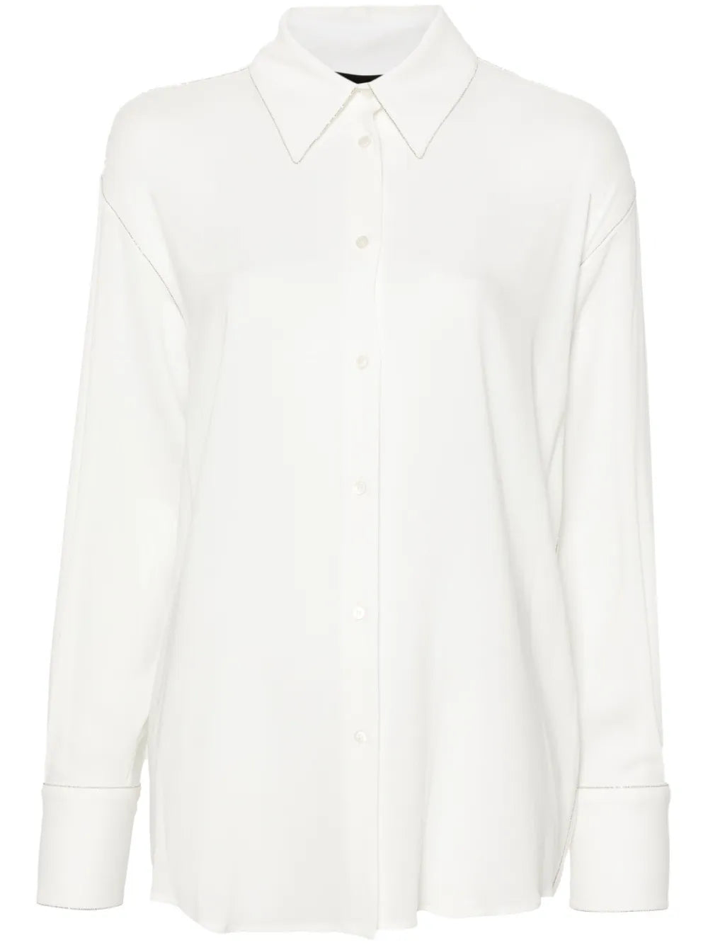 Button-Up Georgette Shirt