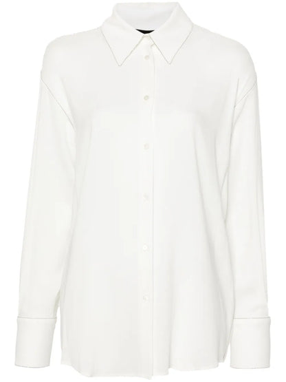 Button-Up Georgette Shirt