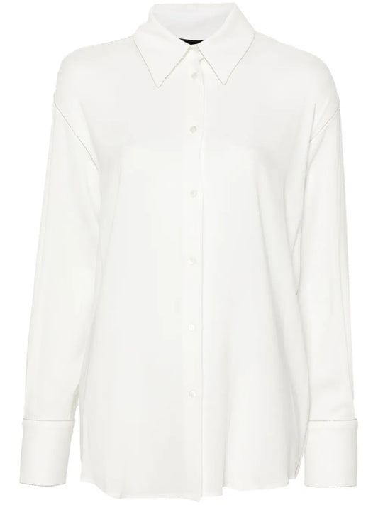 Button-Up Georgette Shirt