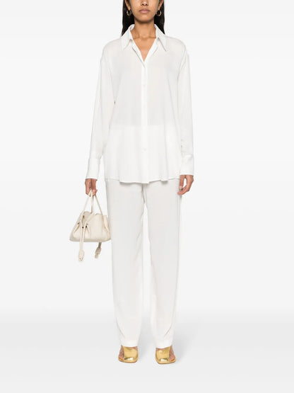 Button-Up Georgette Shirt