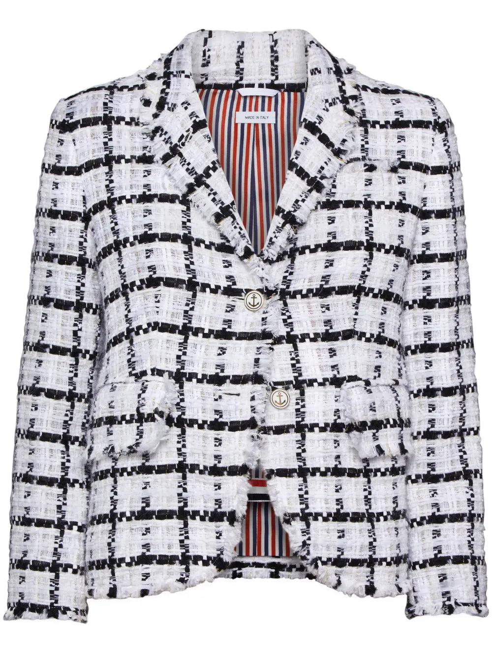 Checked Blazer