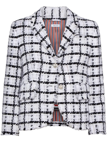 Checked Blazer