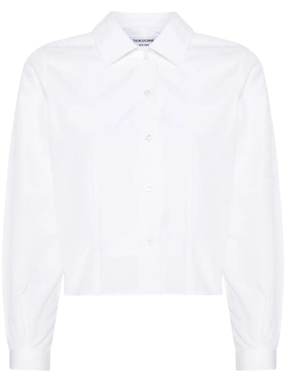 Cropped Cotton Shirt