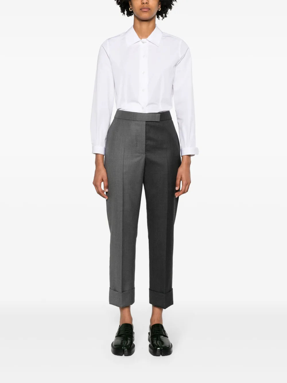 Cropped Cotton Shirt