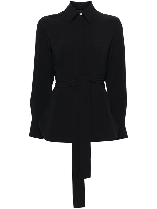 Long-Sleeve Virgin-Wool Shirt