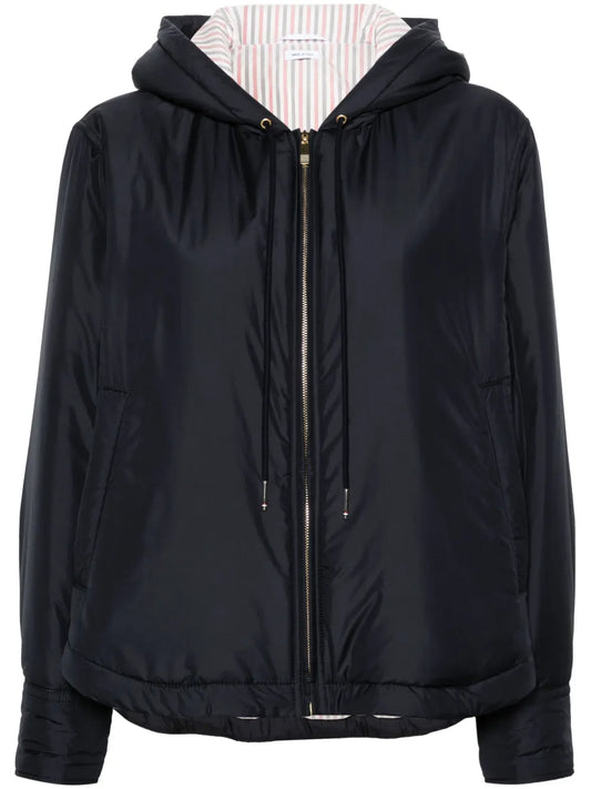Hooded Down Shirt Jacket