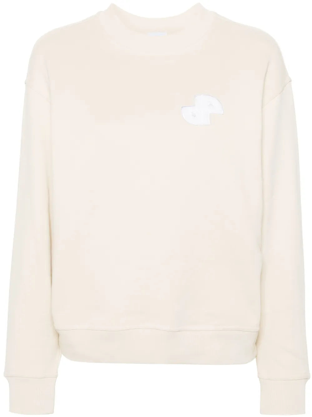 Jp-Appliqué Organic-Cotton Sweatshirt