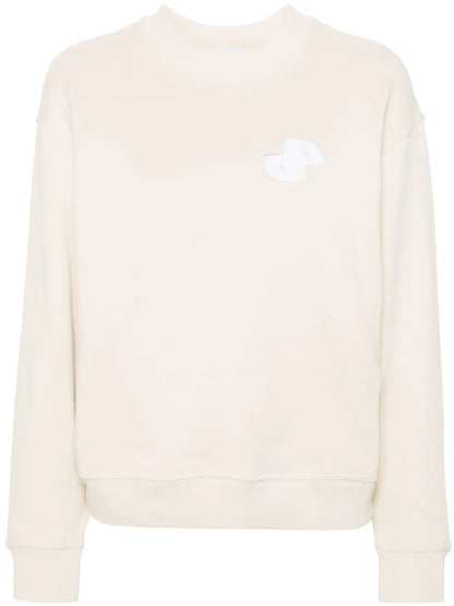 Jp-Appliqué Organic-Cotton Sweatshirt