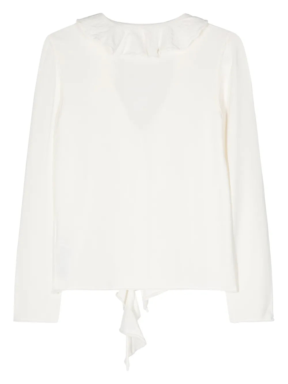 Annalisa Ruffle-Detail Cardigan