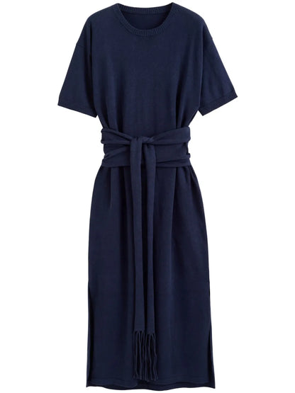 Monaco Organic Cotton Midi Dress