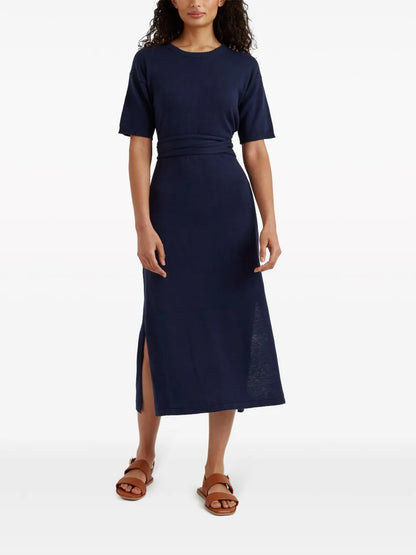 Monaco Organic Cotton Midi Dress