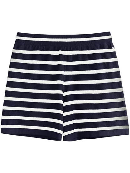 Striped Knitted Shorts