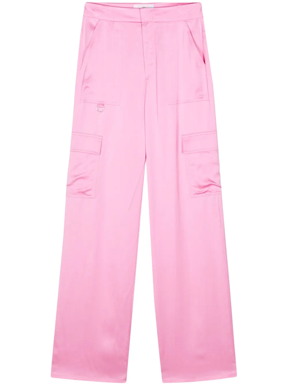 Textured Straight Cargo Pants