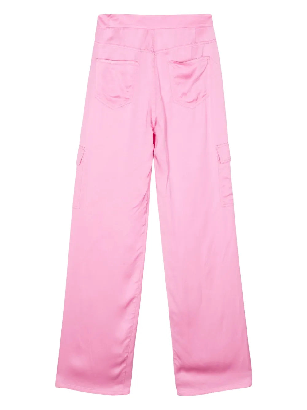 Textured Straight Cargo Pants