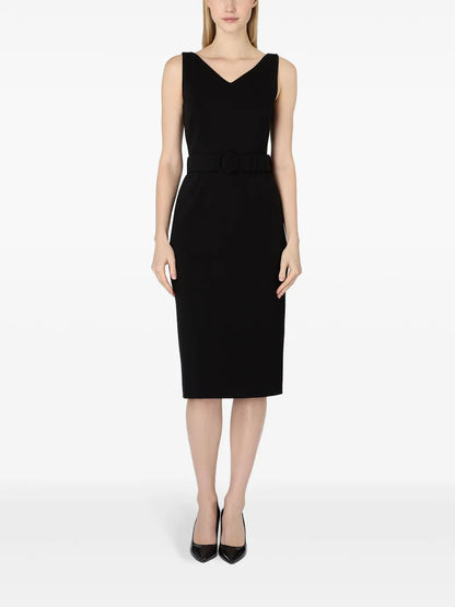 Monroe Belted Midi Dress
