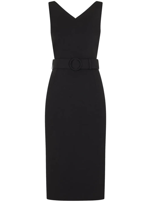 Monroe Belted Midi Dress