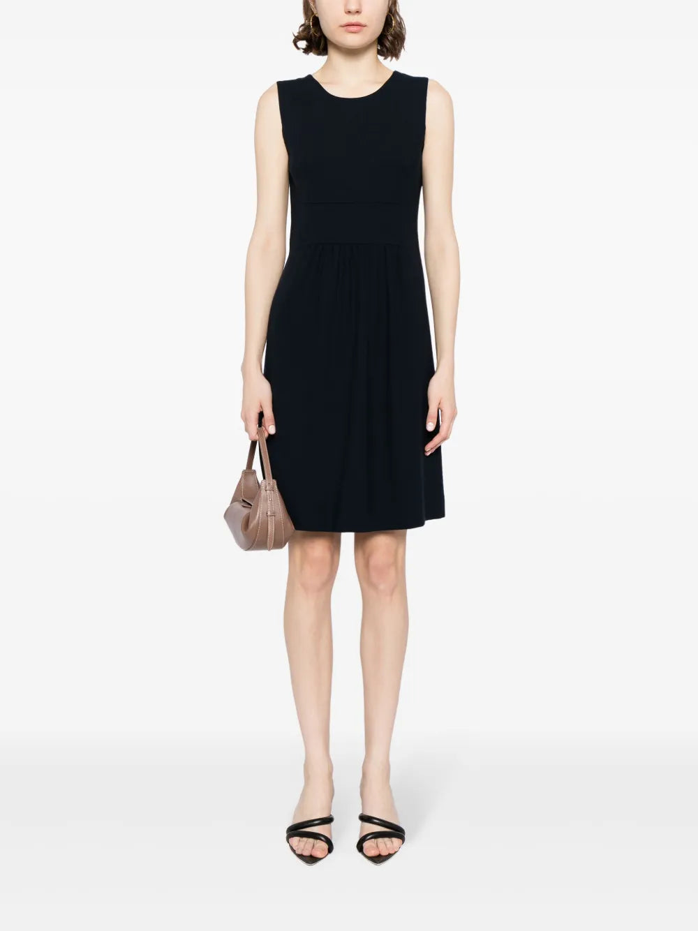 Kendal Wool-Crepe Shift Dress