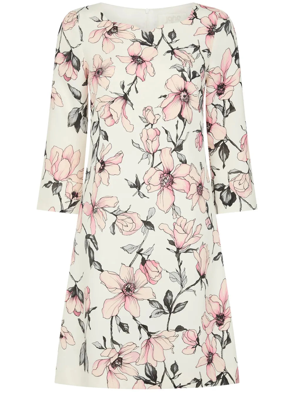 Selma Floral-Print A-Line Dress