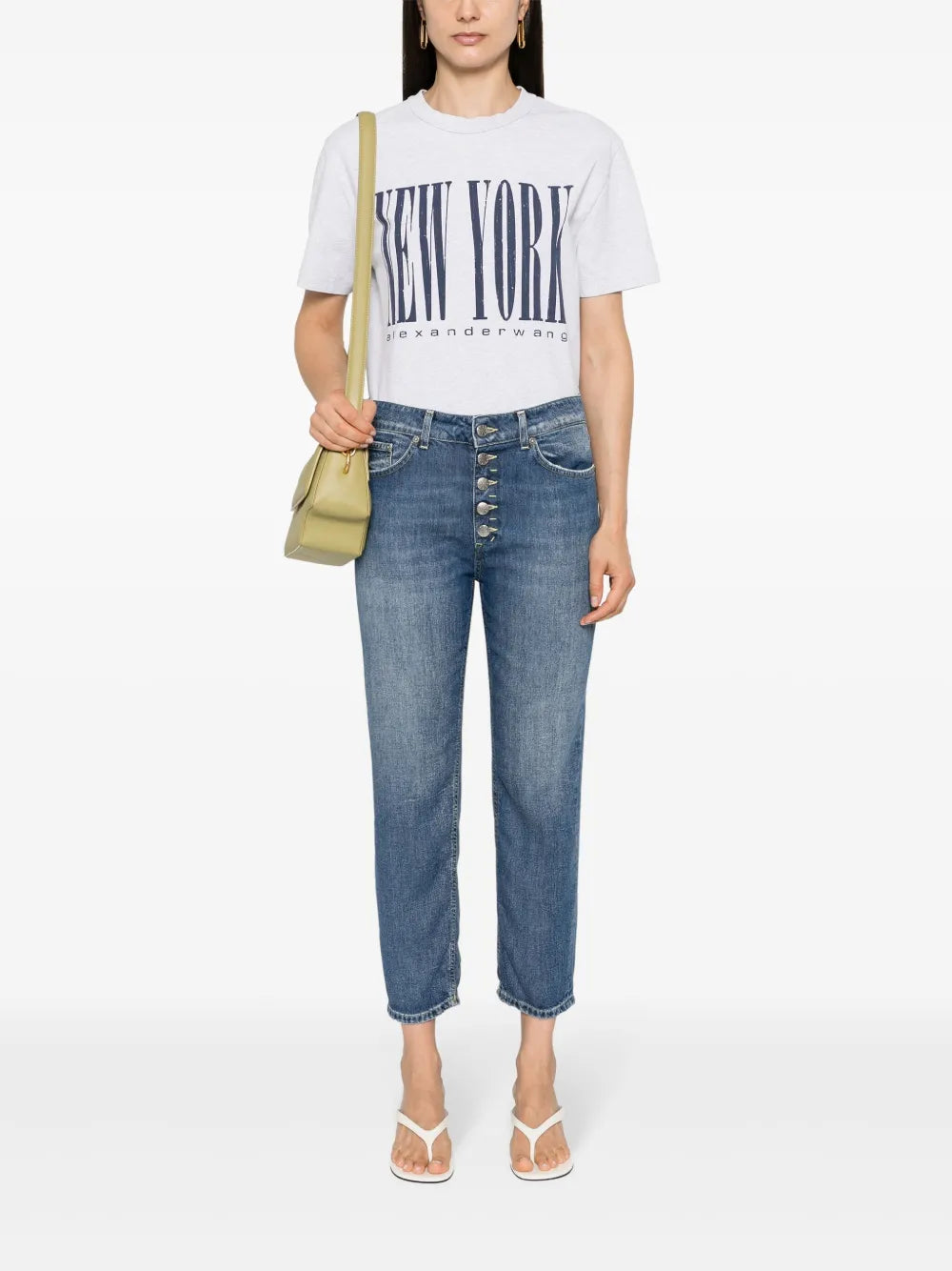 Koons Mid-Rise Cropped Jeans
