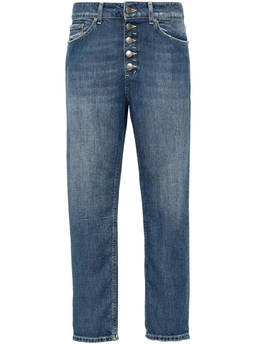 Koons Mid-Rise Cropped Jeans