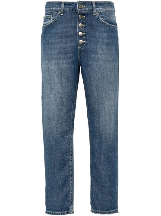 Koons Mid-Rise Cropped Jeans
