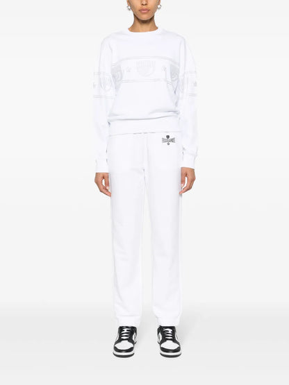 Logo-Embroidered Cotton Track Pants
