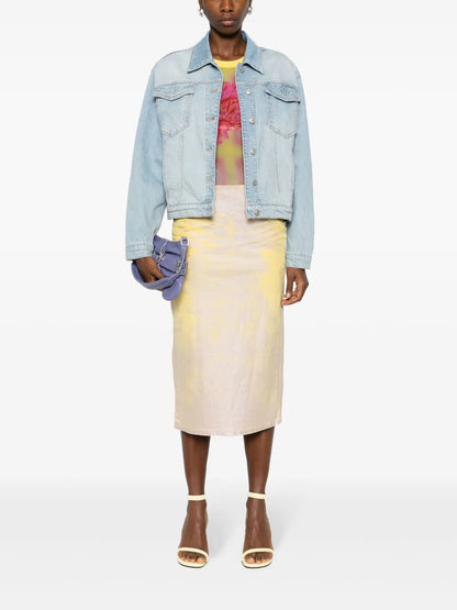 3D Logo Denim Jacket