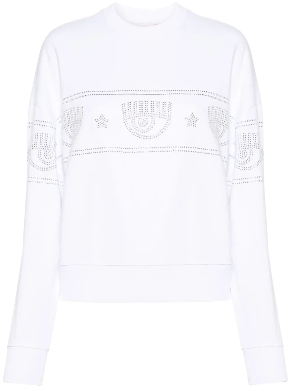 Logomania Stud-Embellished Sweatshirt