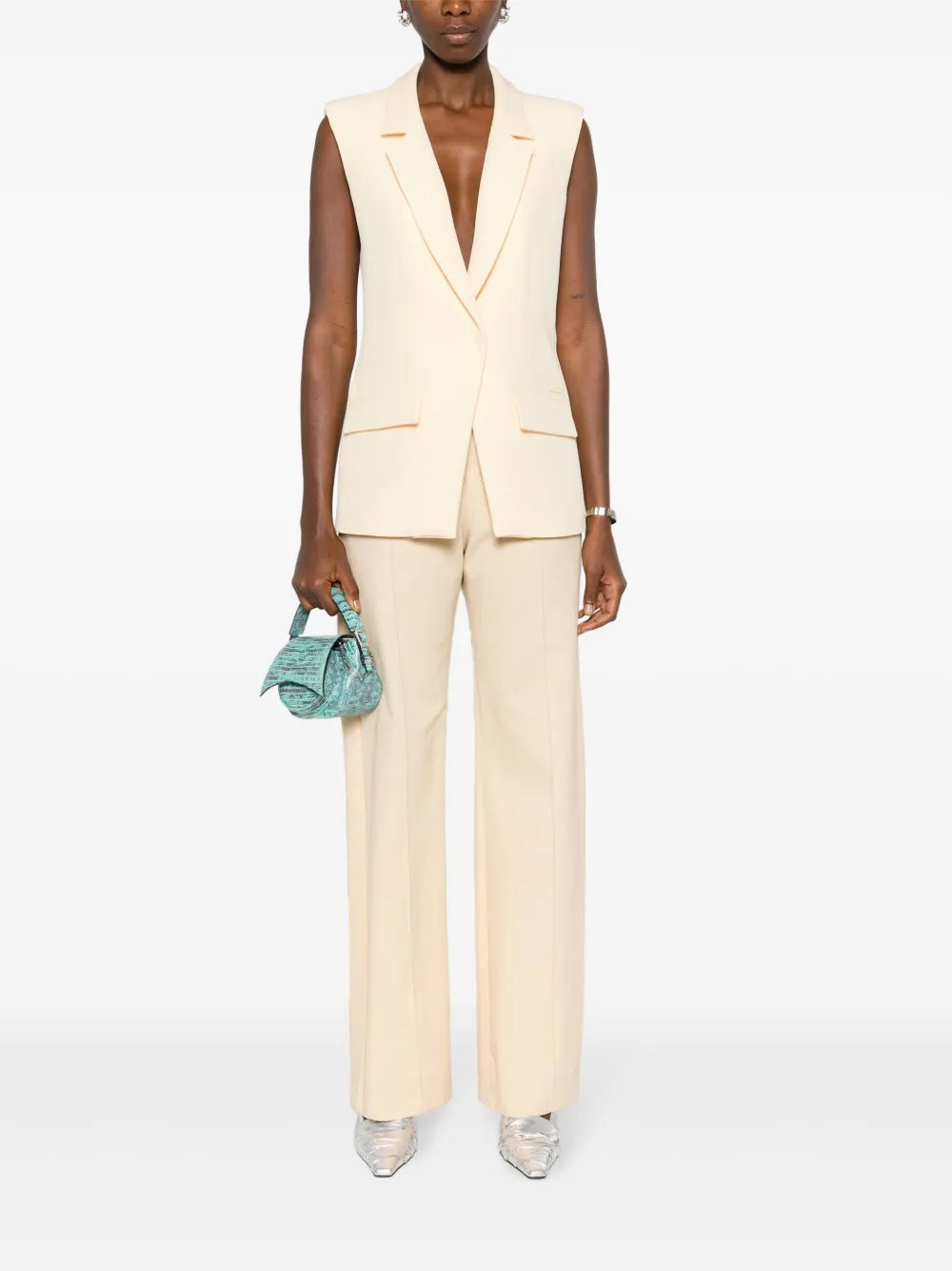 Uniform Single-Breasted Waistcoat