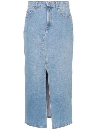 Eye Star Denim Skirt