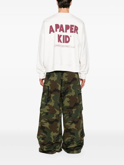 Logo-Print Cotton Sweatshirt